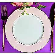 Набор 6 тарелок 21 см Pink Lenardi