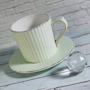 Кофейный набор на 6 персон 12 предметов Шарм Lenardi зеленый