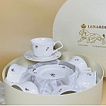 Чайный набор на 6 персон 12 предметов 270 мл Крокус Lenardi
