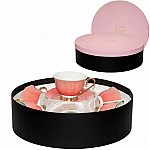 Чайный набор Maora Lenardi на 6 персон 12 предметов красный