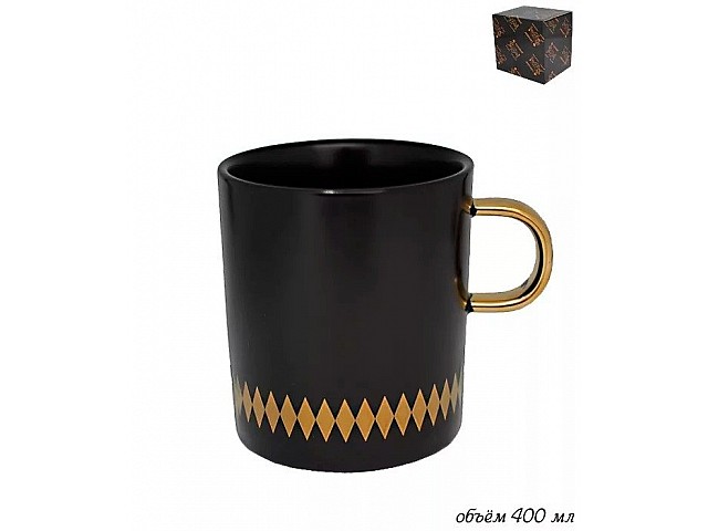 Кружка Lenardi Tekito черный 400 мл