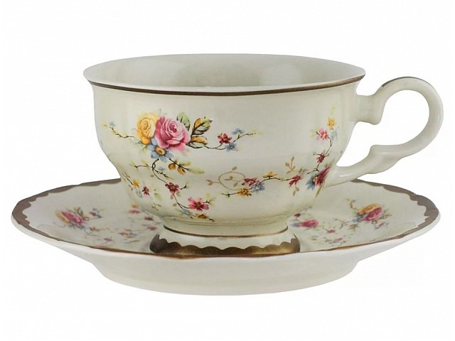 Чайный набор Vesna Lenardi на 6 персон 12 предметов 250 мл