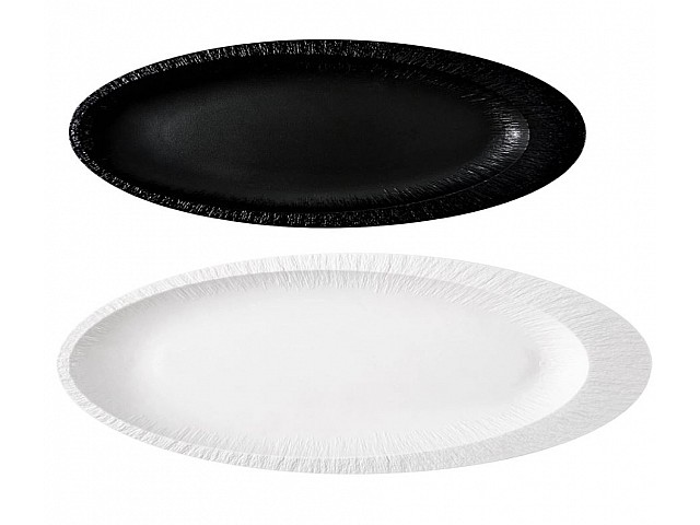 Набор из 2 овальных блюд Эфиопия Lenardi 39 см и 47 см Эфиопия Lenardi