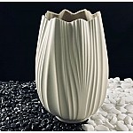 Ваза 32 см Эфиопия Lenardi бежевая