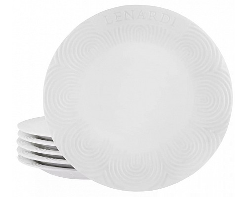 Набор из 6 тарелок 21 см Bamboo Lenardi