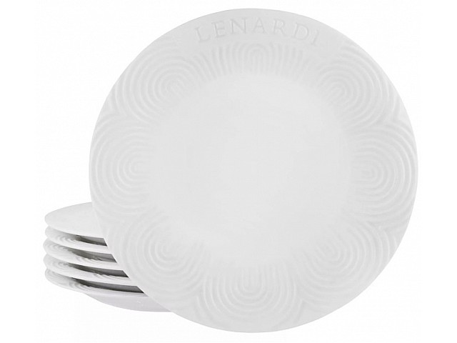 Набор из 6 тарелок 21 см Bamboo Lenardi