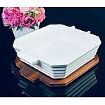 Квадратная форма-блюдо для запекания 22 см с крышкой/подставкой Stove Lenardi
