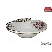 Блюдо круглое 26 см Мраморная Lenardi