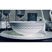 Салатник 18 см Версаль серебро Lenardi