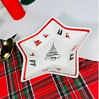 Блюдо 20 см Новогодний Lenardi Блюдо 20 см Новогодний Lenardi