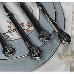 Набор столовых приборов Mukha Lenardi на 6 персон 24 предмета серебро