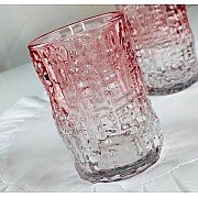 Набор из 6 стаканов 250 мл Glass Color Lenardi красный