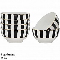 Набор 6 салатников 15 см Жаклин Lenardi