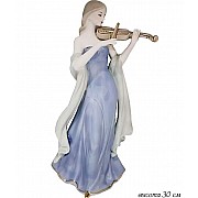 Статуэтка Lenardi Девушка со скрипкой 30 см