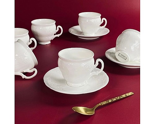 Кофейный набор бочка на 6 персон 12 предметов 120 мл Maria Lenardi