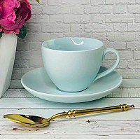 Кофейный набор на 6 персон 12 предметов Lesto Lenardi голубой