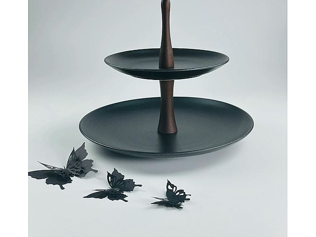 Этажерка 2 яруса Blackwood Lenardi