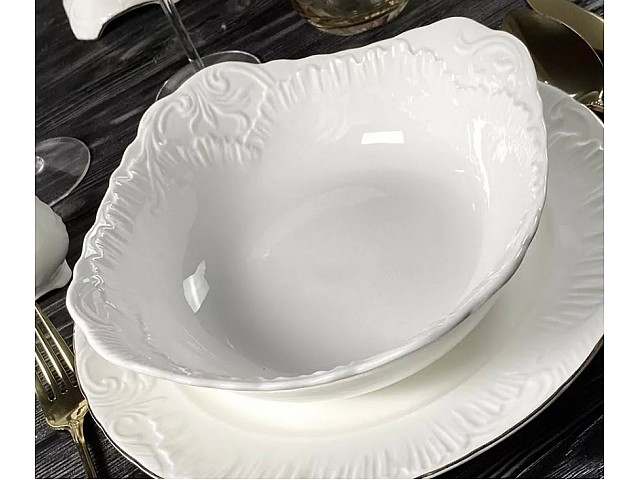 Квадратный салатник 20,5см Аврора Lenardi