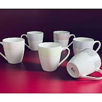 Набор из 6 кружек 380 мл Wave Lenardi