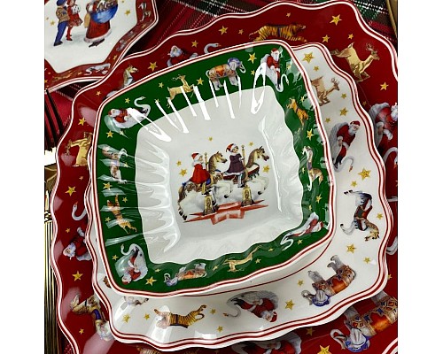 Салатник 18 см Новогодний Lenardi