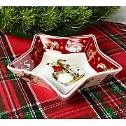 Глубокое блюдо 14 см Новогодний Lenardi