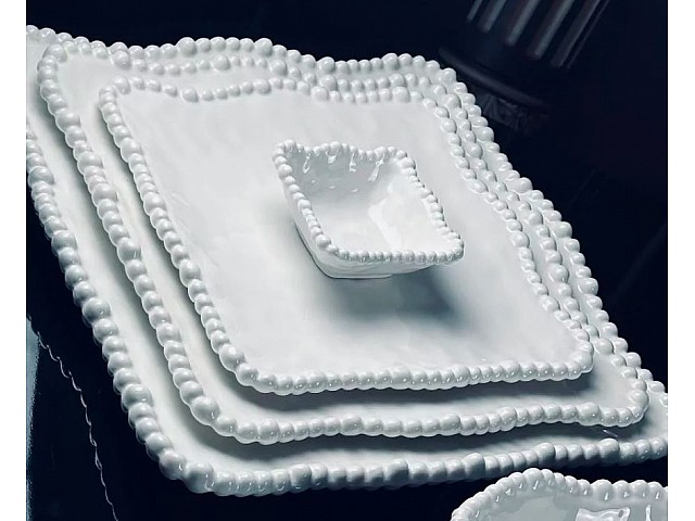 Квадратное блюдо 36 см Маринет Lenardi