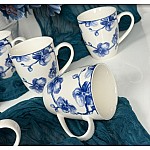 Набор из 6 кружек 350 мл Blue Flowers Lenardi Набор из 6 кружек 350 мл Blue Flowers Lenardi