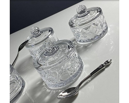 Сахарница 10,5х9 см с крышкой Shick Lenardi Сахарница 10,5х9 см с крышкой Shick Lenardi