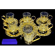 Чайный набор Позолоченный металл
