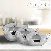 Набор посуды для приготовления из 6 предметов Mirrow Lenardi Набор посуды для приготовления из 6 предметов Mirrow Lenardi