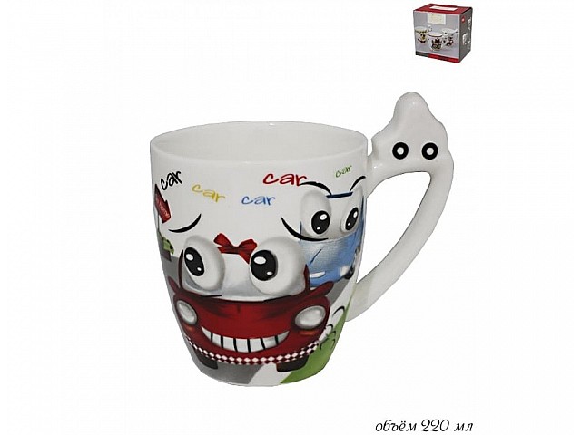 Кружка Lenardi Машинки 220 мл