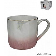 Кружка Lenardi Перламутр розовый 400 мл