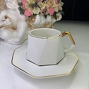 Чайный набор Грани Lenardi белый 12 предметов