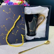 Кружка Зодиак Весы Lenardi 390 мл с ложкой