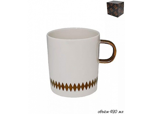 Кружка Lenardi Tekito белый 400 мл