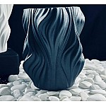 Ваза 20 см Эфиопия Lenardi черная