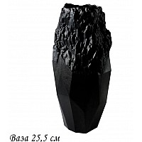 Ваза 25 см Эфиопия Lenardi черная