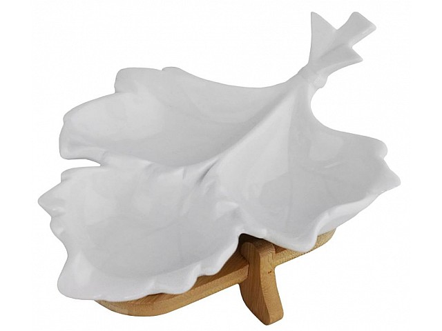 Менажница 27 см на подставке Bamboo Lenardi