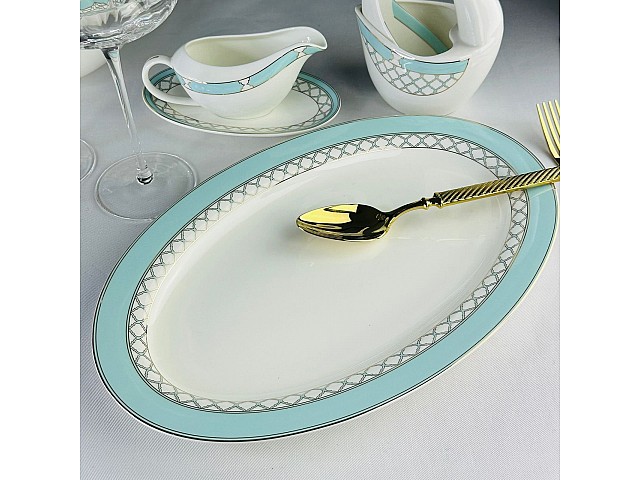 Овальное блюдо 36 см Версаль Lenardi