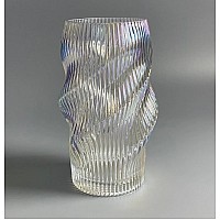 Декоративная ваза для цветов 24см Vase Lenardi перламутр