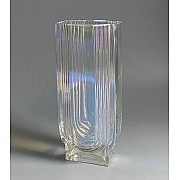 Декоративная ваза для цветов 30см Vase Lenardi перламутр