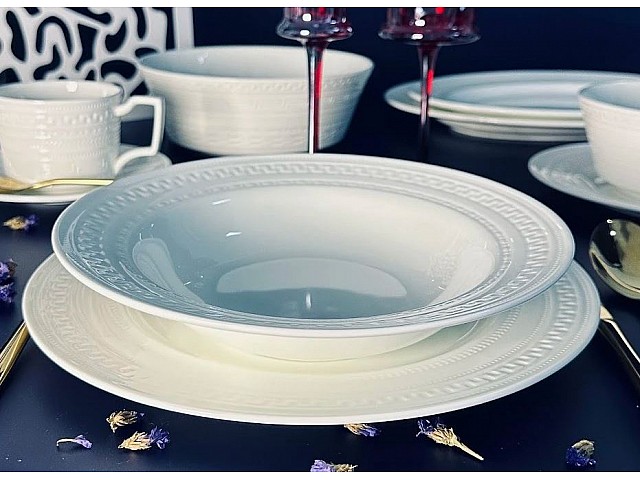 Набор из 6 глубоких тарелок 23 см Марсель Lenardi