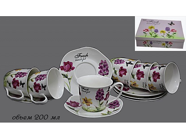 Чайный набор Lenardi на 6 персон 229-013