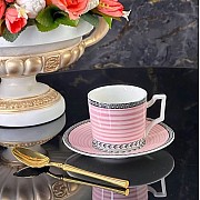 Кофейный набор Laura Rose на 6 персон 12 предметов Lenardi