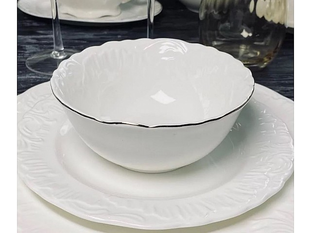 Набор из 6 салатников 14 см Аврора золото Lenardi