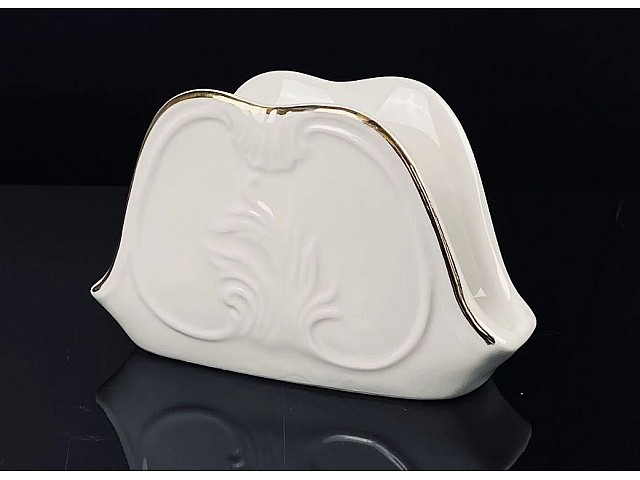 Салфетница Аврора золото Lenardi