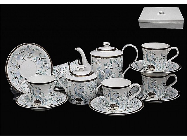 Чайный сервиз Райская птица Lenardi 0,2 л на 6 персон