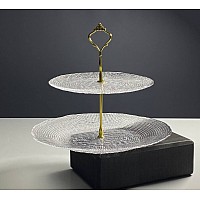 Двухъярусная этажерка 22/29 см Shick Lenardi