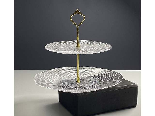 Двухъярусная этажерка 22/29 см Shick Lenardi