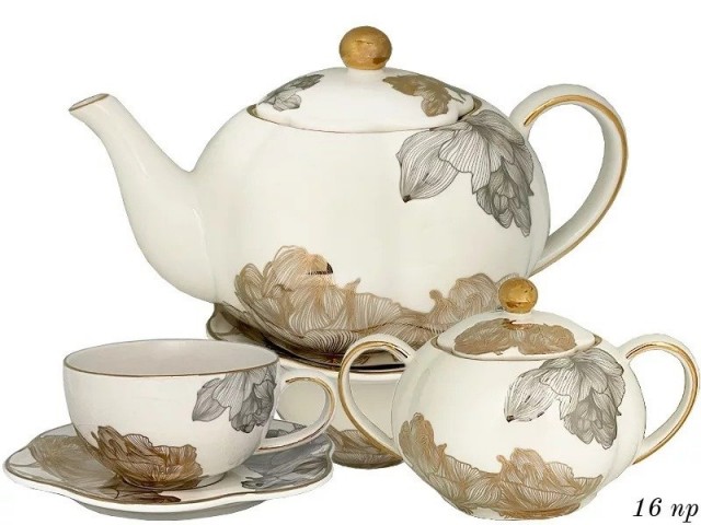 Чайный сервиз Lenardi Миллениум цветной 16 предметов